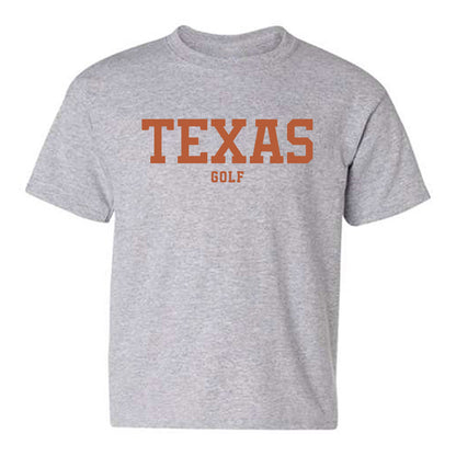 Texas - NCAA Men's Golf : Adam Villanueva - Classic Shersey Youth T-Shirt-2