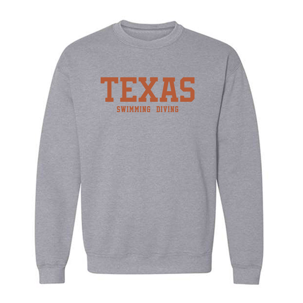 Texas - NCAA Men's Swimming & Diving : Campbell McKean - Classic Shersey Crewneck Sweatshirt-1