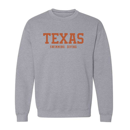 Texas - NCAA Men's Swimming & Diving : Campbell McKean - Classic Shersey Crewneck Sweatshirt-1