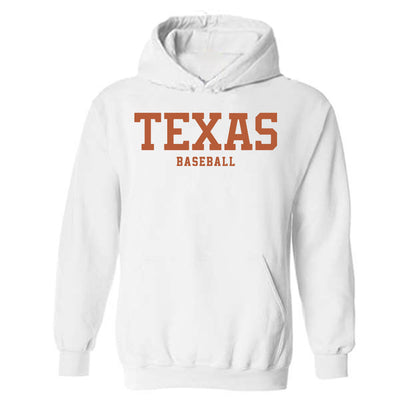Texas - NCAA Baseball : Dylan Volantis - Classic Shersey Hooded Sweatshirt-1