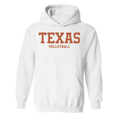 Texas - NCAA Women's Volleyball : Emma Cugino - Classic Shersey Hooded Sweatshirt-2