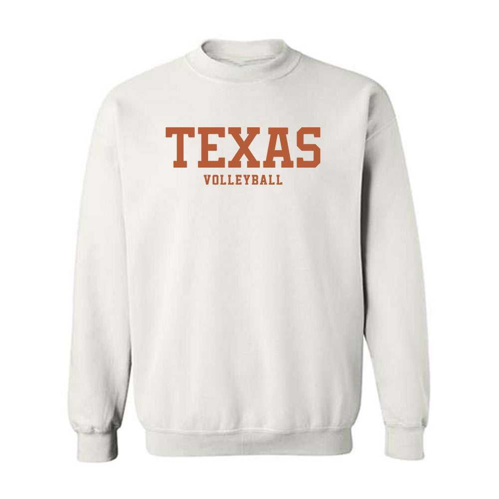 Texas - NCAA Women's Volleyball : Callie krueger - Classic Shersey Crewneck Sweatshirt-0