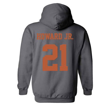 Texas - NCAA Football : Hayward Howard Jr. - Classic Shersey Hooded Sweatshirt-4