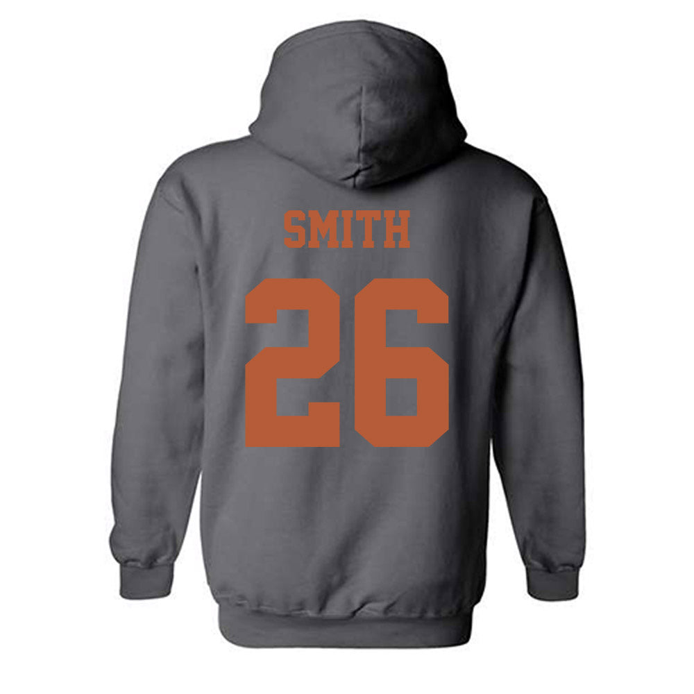 Texas - NCAA Football : TyAnthony Smith - Classic Shersey Hooded Sweatshirt-3