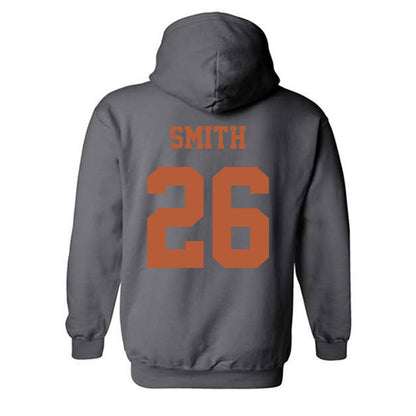 Texas - NCAA Football : TyAnthony Smith - Classic Shersey Hooded Sweatshirt-3