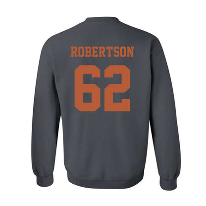 Texas - NCAA Football : Connor Robertson - Classic Shersey Crewneck Sweatshirt-5