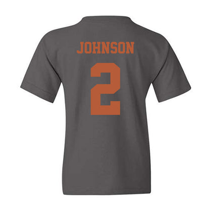 Texas - NCAA Men's Basketball : Isaiah Johnson - Classic Shersey Youth T-Shirt-5