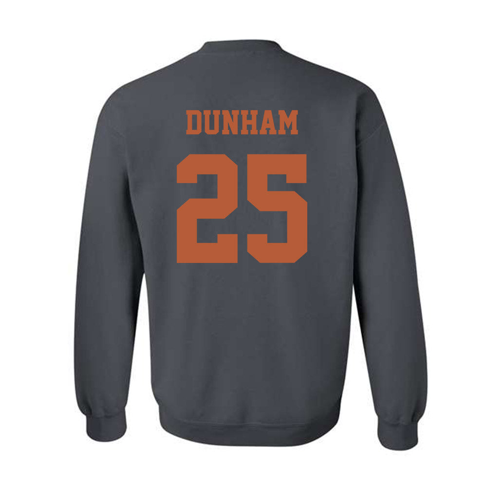Texas - NCAA Football : Luke Dunham - Classic Shersey Crewneck Sweatshirt-3