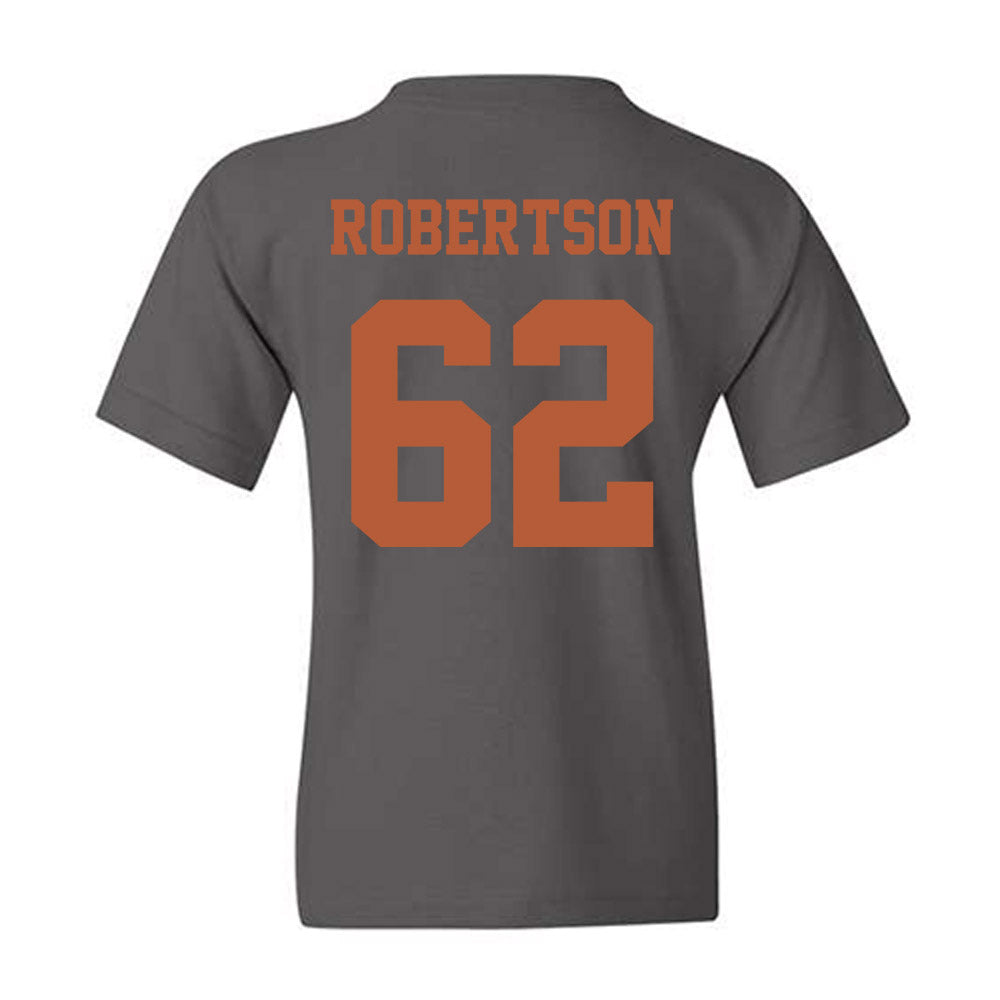 Texas - NCAA Football : Connor Robertson - Classic Shersey Youth T-Shirt-5