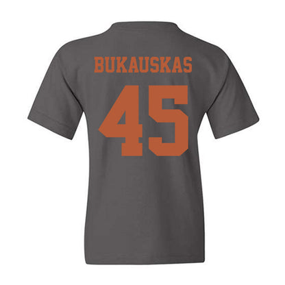 Texas - NCAA Football : Mikey Bukauskas - Classic Shersey Youth T-Shirt-4
