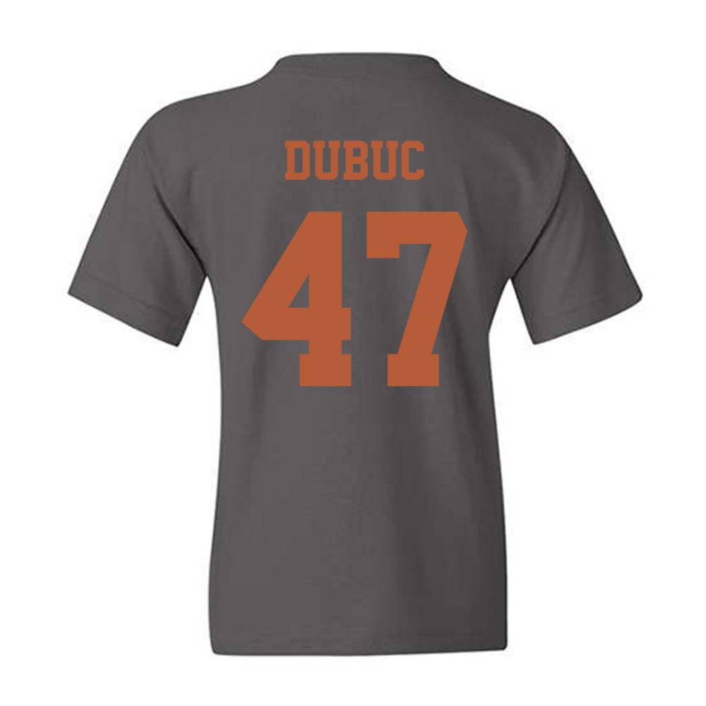 Texas - NCAA Football : Trey Dubuc - Classic Shersey Youth T-Shirt-4