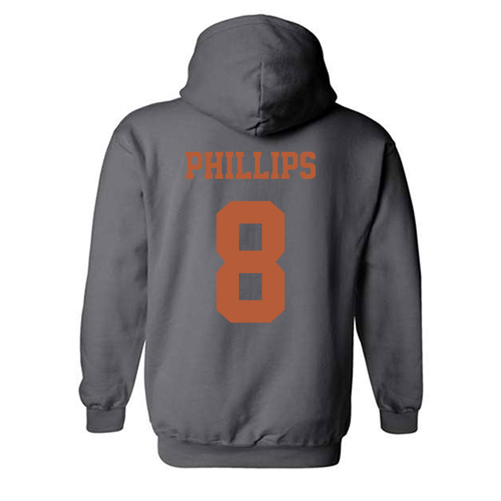 Texas - NCAA Football : Kade Phillips - Classic Shersey Hooded Sweatshirt-5
