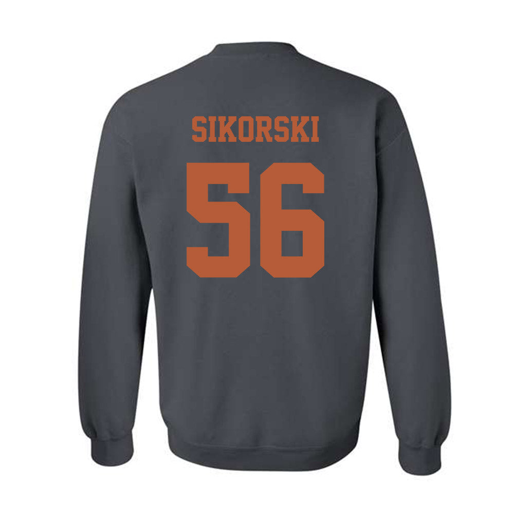 Texas - NCAA Football : Dylan Sikorski - Classic Shersey Crewneck Sweatshirt-4