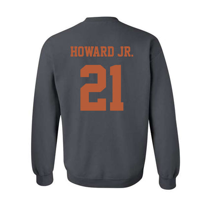 Texas - NCAA Football : Hayward Howard Jr. - Classic Shersey Crewneck Sweatshirt-3