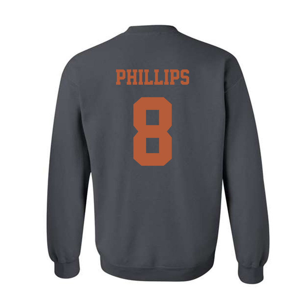 Texas - NCAA Football : Kade Phillips - Classic Shersey Crewneck Sweatshirt-4
