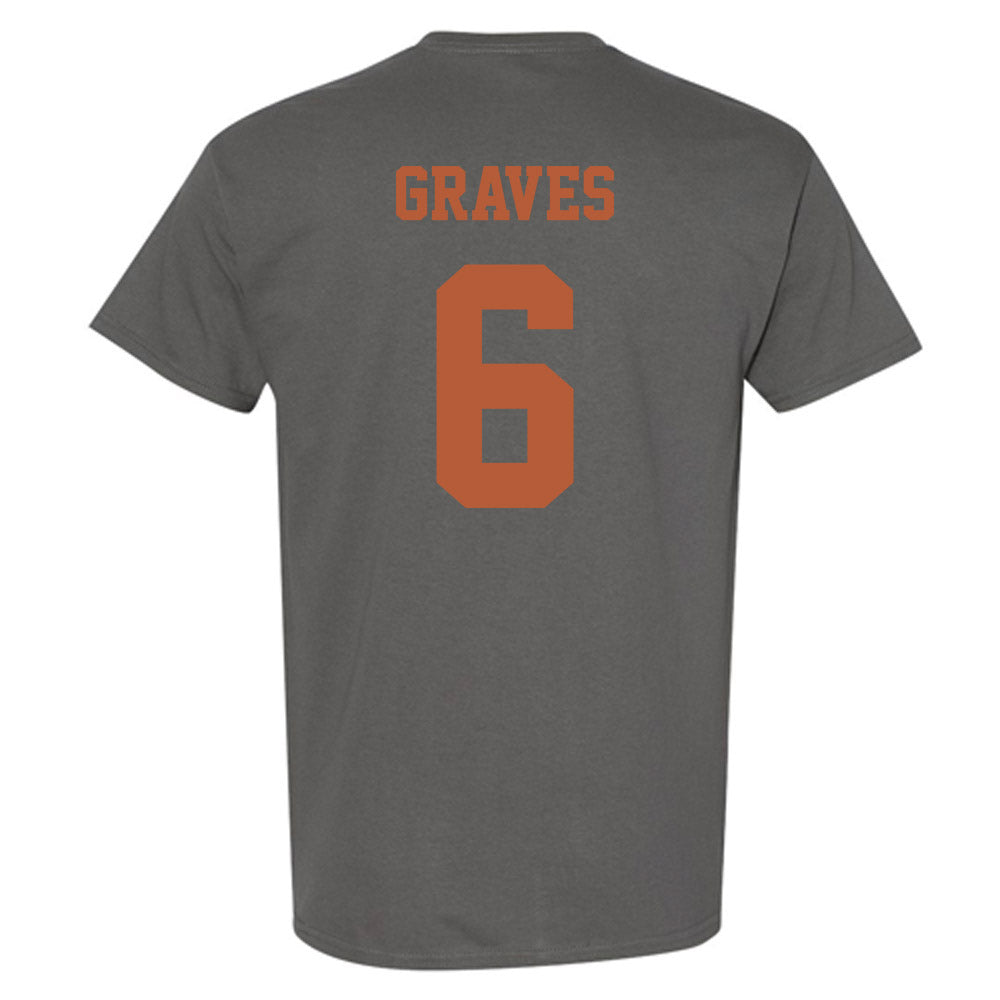 Texas - NCAA Women's Basketball : Sarah Graves - Classic Shersey T-Shirt-3