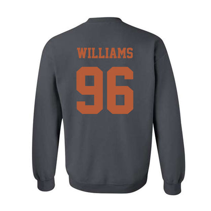 Texas - NCAA Football : Zion Williams - Classic Shersey Crewneck Sweatshirt-3