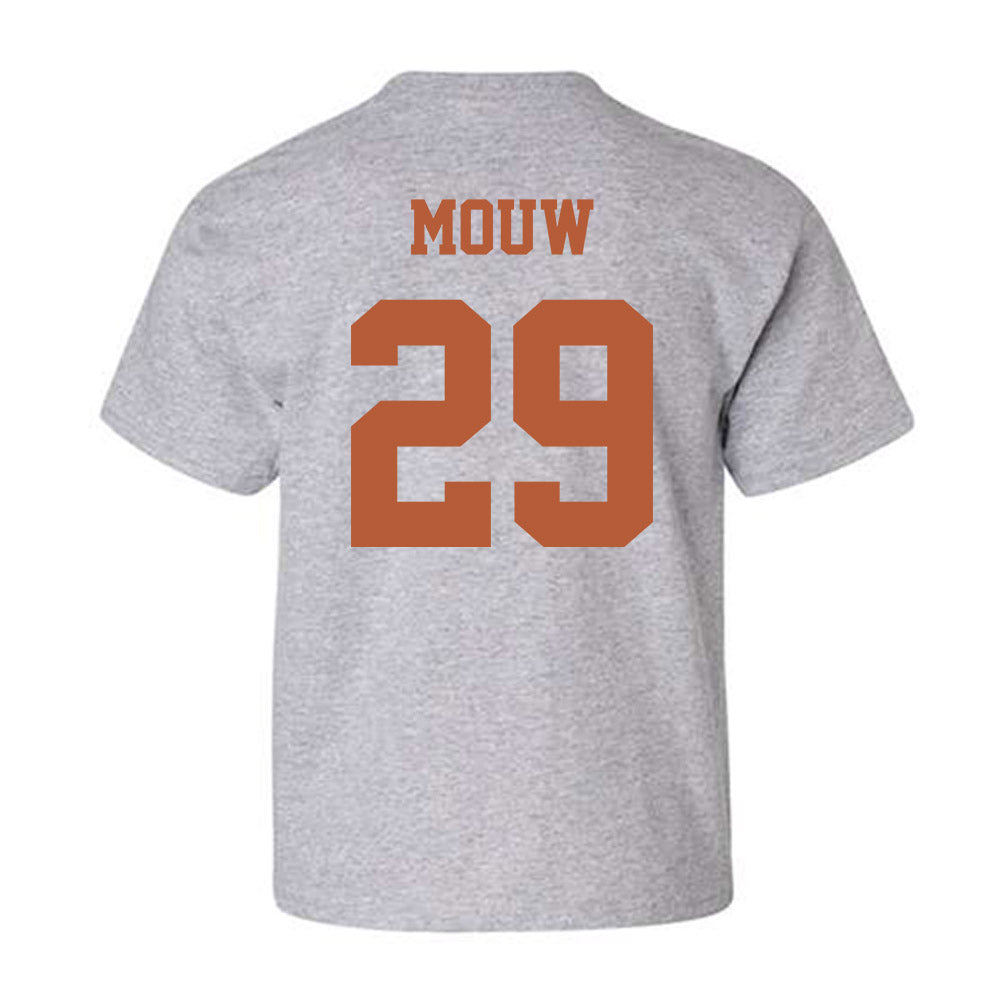 Texas - NCAA Women's Soccer : Paige Mouw - Classic Shersey Youth T-Shirt-3
