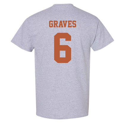 Texas - NCAA Women's Basketball : Sarah Graves - Classic Shersey T-Shirt-5