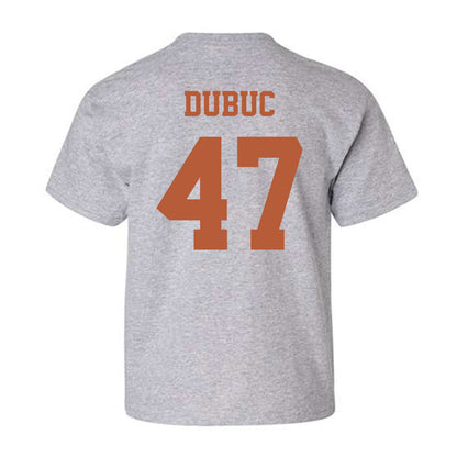 Texas - NCAA Football : Trey Dubuc - Classic Shersey Youth T-Shirt-3