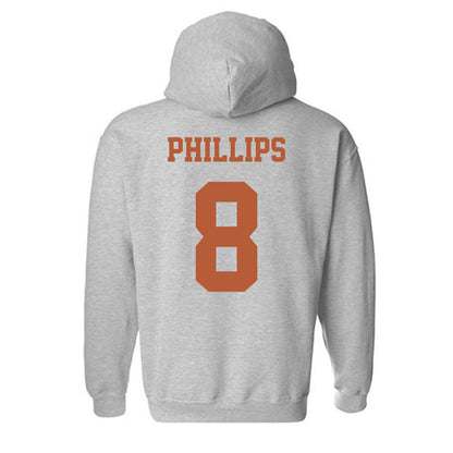 Texas - NCAA Football : Kade Phillips - Classic Shersey Hooded Sweatshirt-3