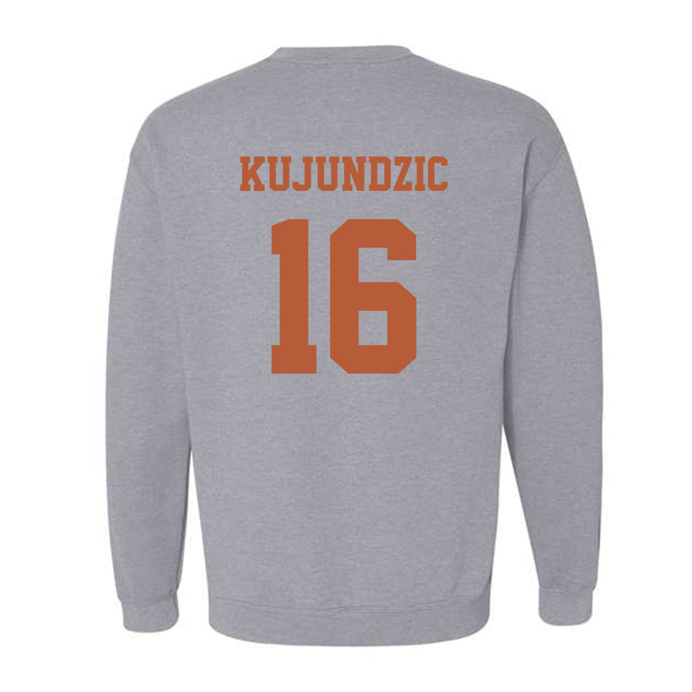 Texas - NCAA Women's Volleyball : Anja Kujundzic - Classic Shersey Crewneck Sweatshirt-4