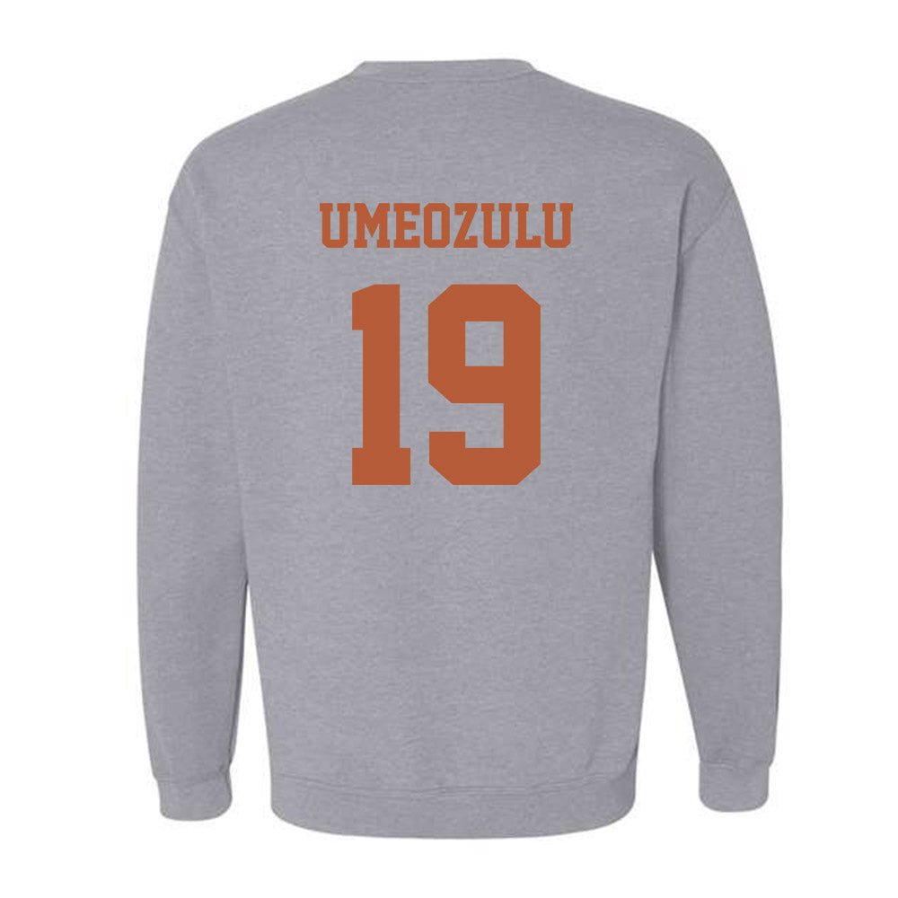 Texas - NCAA Football : Zina Umeozulu - Classic Shersey Crewneck Sweatshirt-4