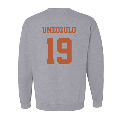Texas - NCAA Football : Zina Umeozulu - Classic Shersey Crewneck Sweatshirt-4