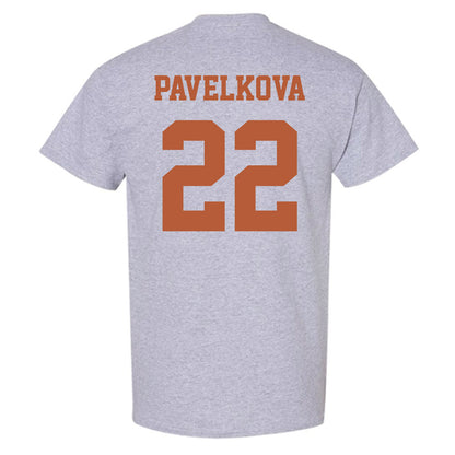 Texas - NCAA Beach Volleyball : Anna Pavelkova - Classic Shersey T-Shirt-5