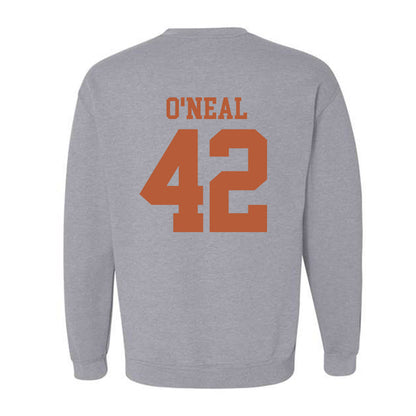 Texas - NCAA Football : Trott O'Neal - Classic Shersey Crewneck Sweatshirt-1