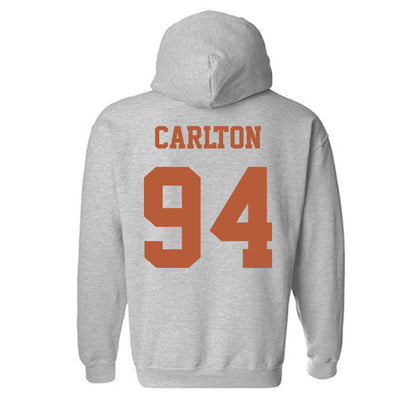 Texas - NCAA Football : JAMARION CARLTON - Classic Shersey Hooded Sweatshirt-5