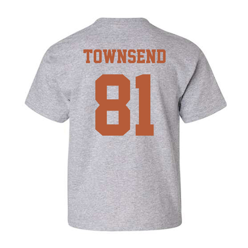 Texas - NCAA Football : Nick Townsend - Classic Shersey Youth T-Shirt-3