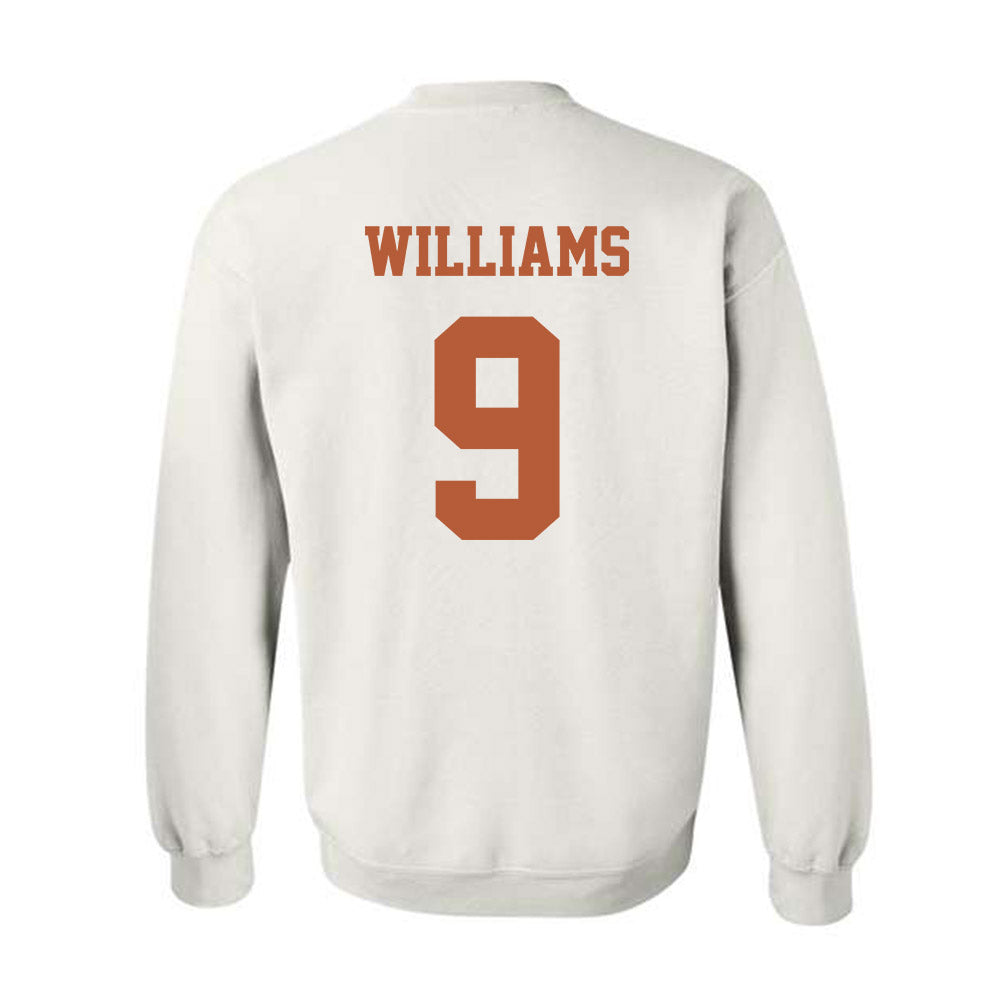 Texas - NCAA Football : Jonah Williams - Classic Shersey Crewneck Sweatshirt-4