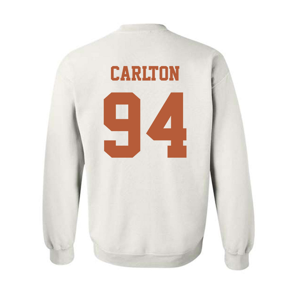 Texas - NCAA Football : JAMARION CARLTON - Classic Shersey Crewneck Sweatshirt-3