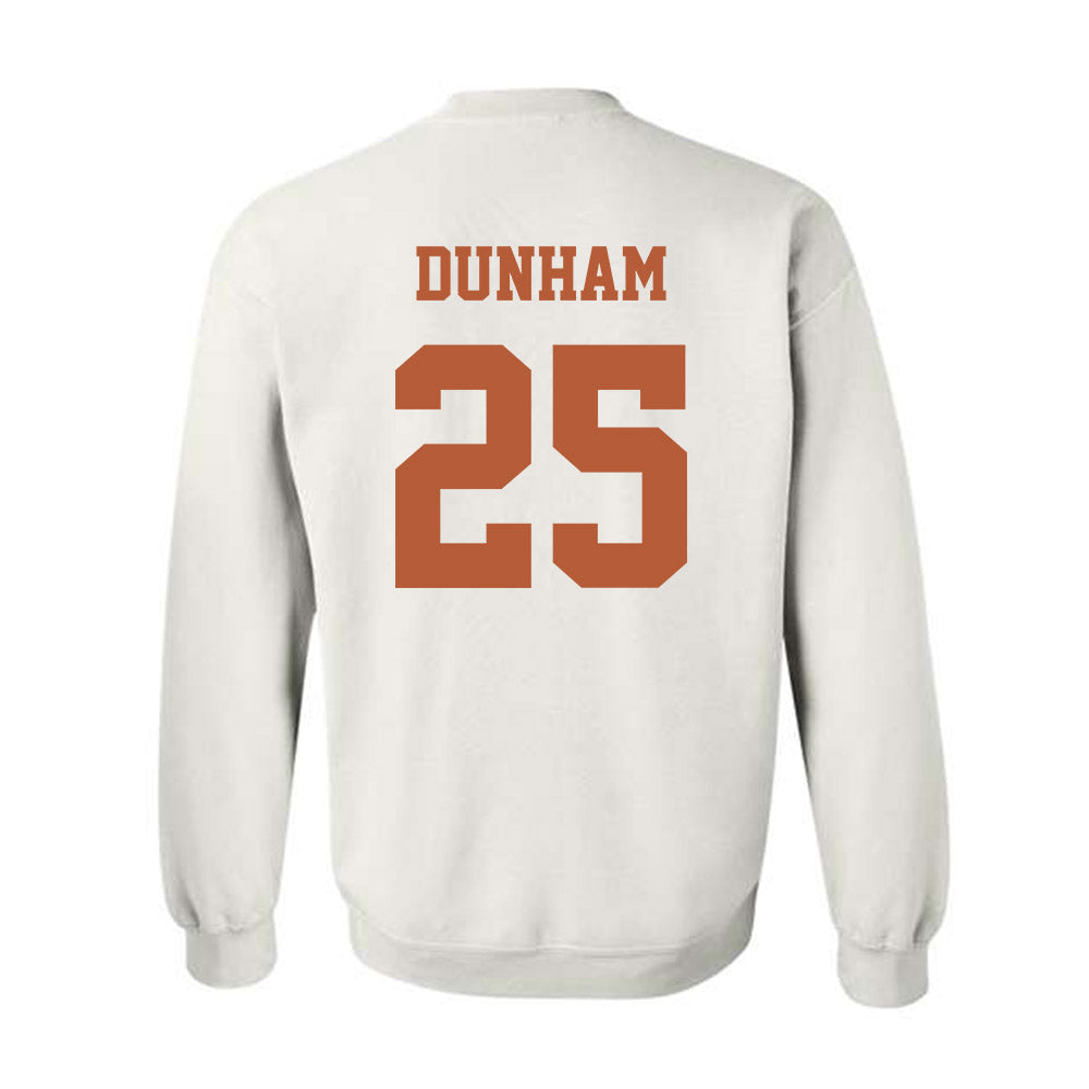 Texas - NCAA Football : Luke Dunham - Classic Shersey Crewneck Sweatshirt-4