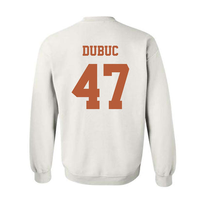 Texas - NCAA Football : Trey Dubuc - Classic Shersey Crewneck Sweatshirt-3