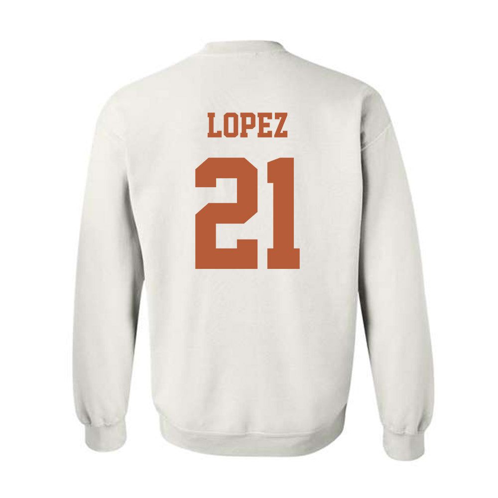 Texas - NCAA Women's Soccer : Antonette lopez - Classic Shersey Crewneck Sweatshirt-3