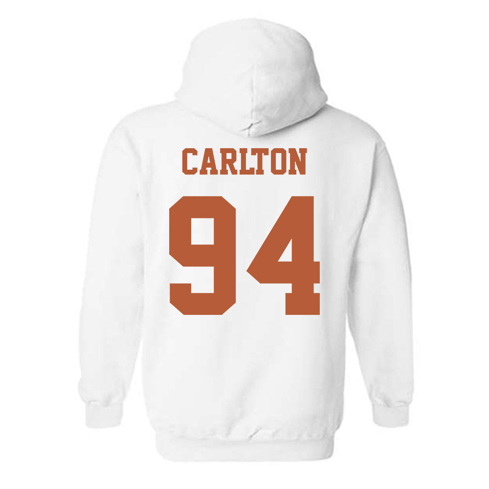 Texas - NCAA Football : JAMARION CARLTON - Classic Shersey Hooded Sweatshirt-4