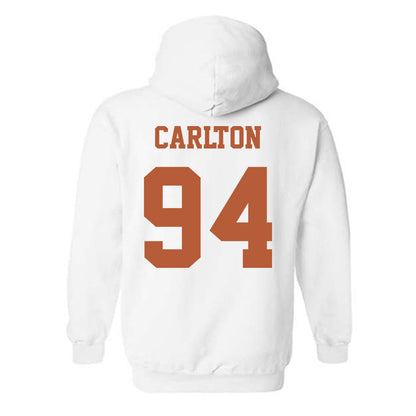 Texas - NCAA Football : JAMARION CARLTON - Classic Shersey Hooded Sweatshirt-4