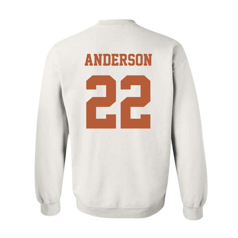 Texas - NCAA Women's Volleyball : Henley Anderson - Classic Shersey Crewneck Sweatshirt-4