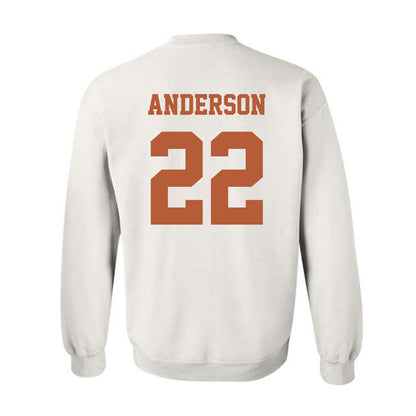 Texas - NCAA Women's Volleyball : Henley Anderson - Classic Shersey Crewneck Sweatshirt-4