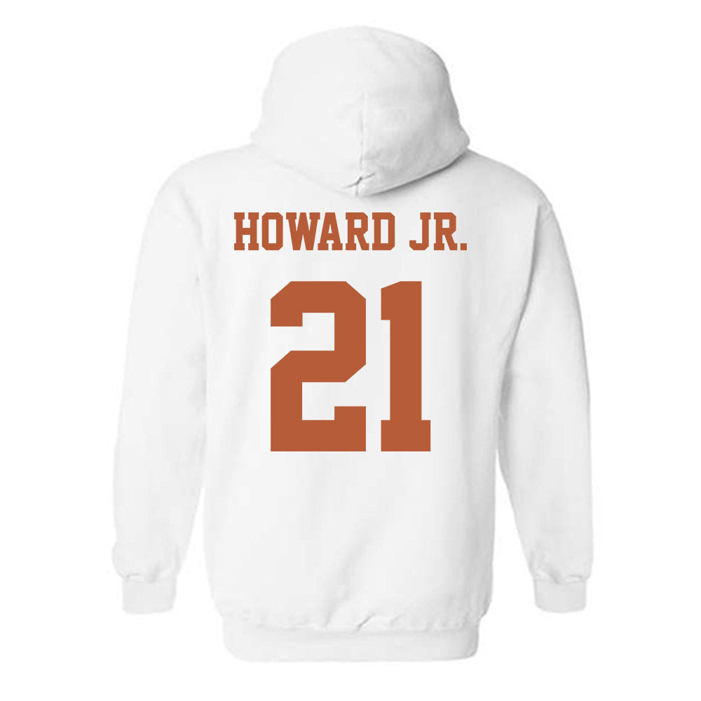 Texas - NCAA Football : Hayward Howard Jr. - Classic Shersey Hooded Sweatshirt-3