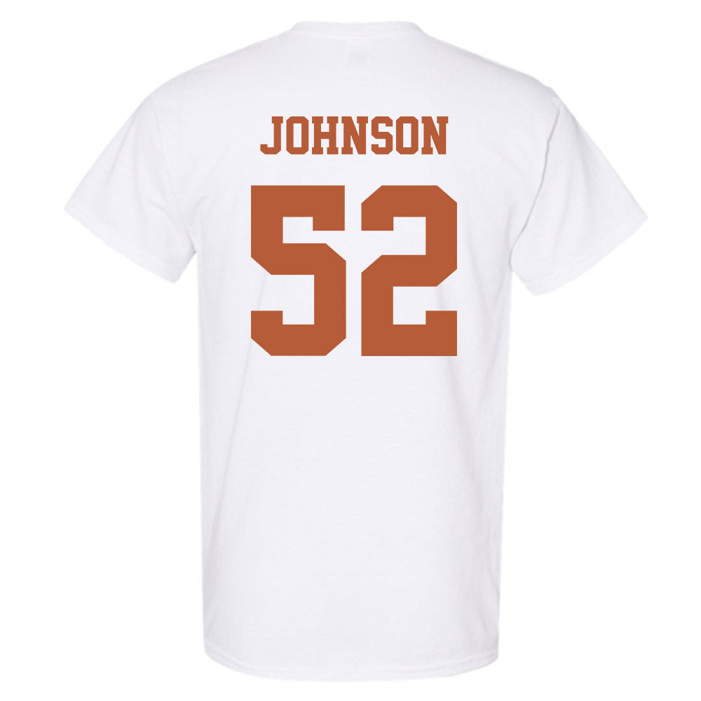 Texas - NCAA Football : James Johnson - Classic Shersey T-Shirt-3