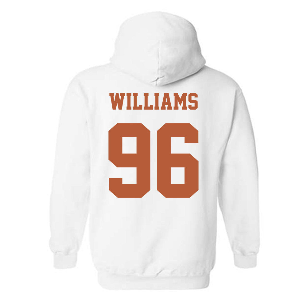 Texas - NCAA Football : Zion Williams - Classic Shersey Hooded Sweatshirt-4