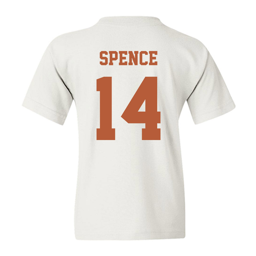 Texas - NCAA Football : Brad Spence - Classic Shersey Youth T-Shirt-3