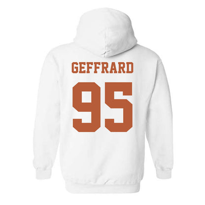 Texas - NCAA Football : Ian Geffrard - Classic Shersey Hooded Sweatshirt-3