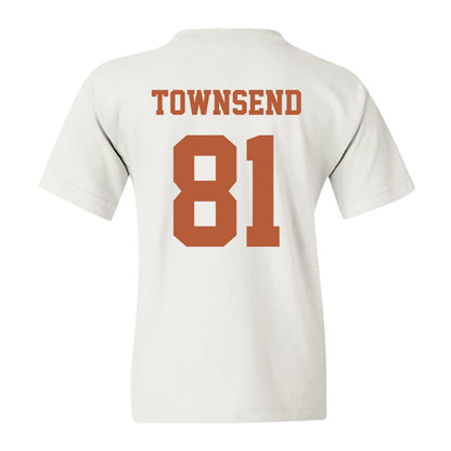Texas - NCAA Football : Nick Townsend - Classic Shersey Youth T-Shirt-5