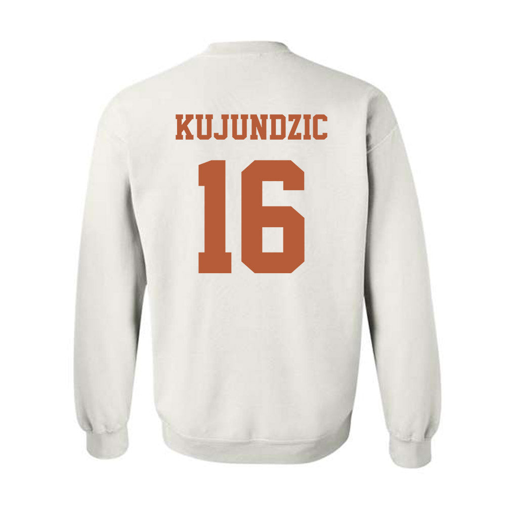 Texas - NCAA Women's Volleyball : Anja Kujundzic - Classic Shersey Crewneck Sweatshirt-3