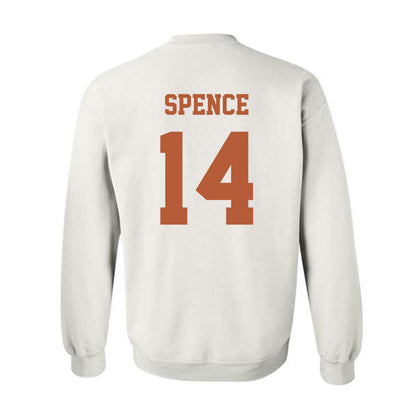Texas - NCAA Football : Brad Spence - Classic Shersey Crewneck Sweatshirt-5