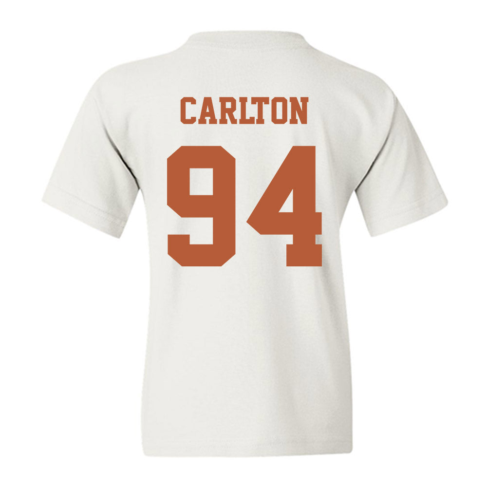 Texas - NCAA Football : JAMARION CARLTON - Classic Shersey Youth T-Shirt-4